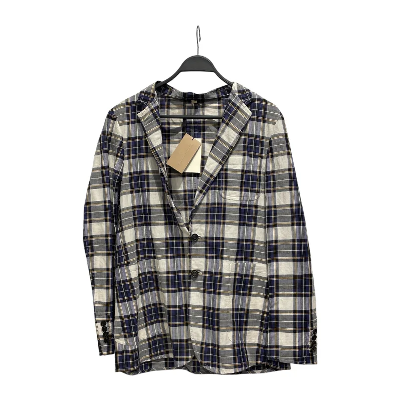 BURBERRY LONDON/Flannel Shirt/32/Cotton/BLU/Plaid/