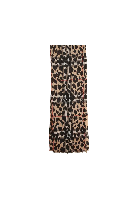 ANIMAL PRINT SCARF