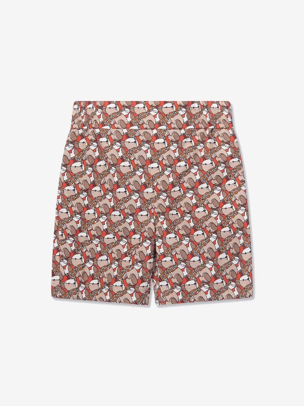 Burberry Baby Boys Mini Halford Shorts in Beige