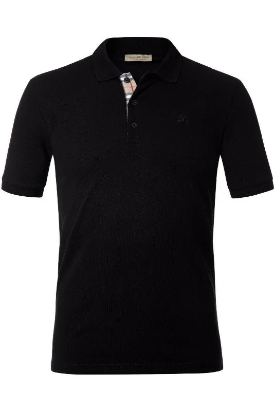 Burberry Polo Shirt In Black