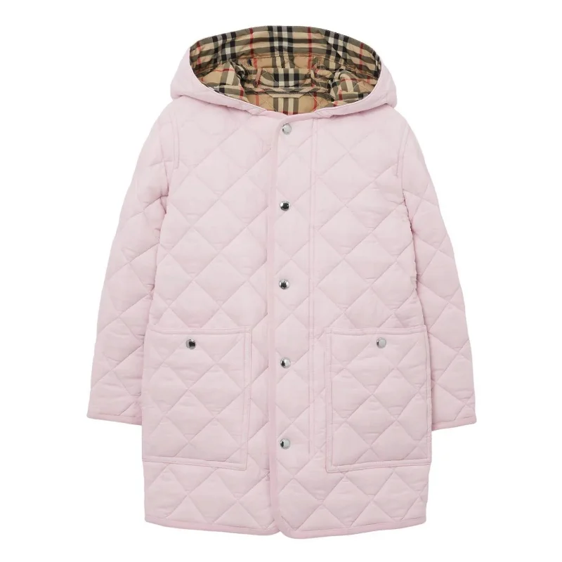 Pink Quilted Coat