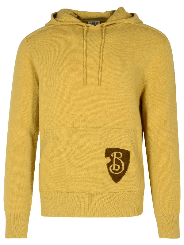 Burberry Beige Wool Blend Sweatshirt Man