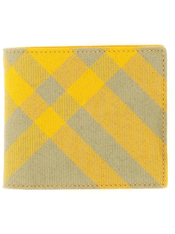 Burberry Bifold Check Wallet Unisex