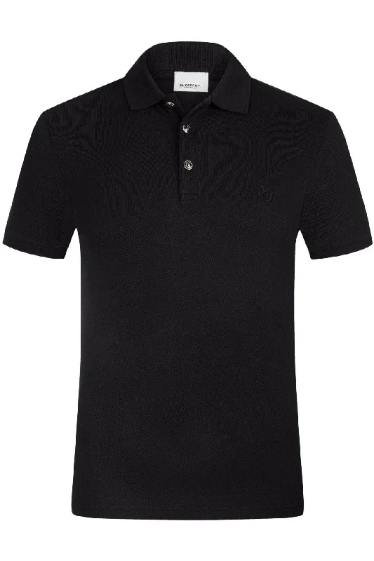 Burberry Black Polo Shirt