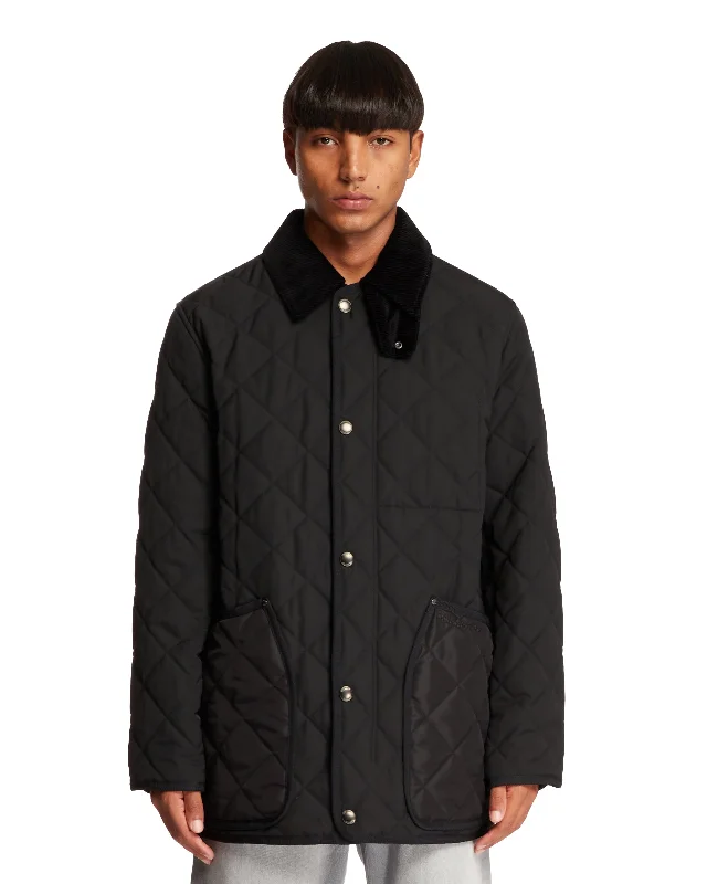 Black Quilted Jacket