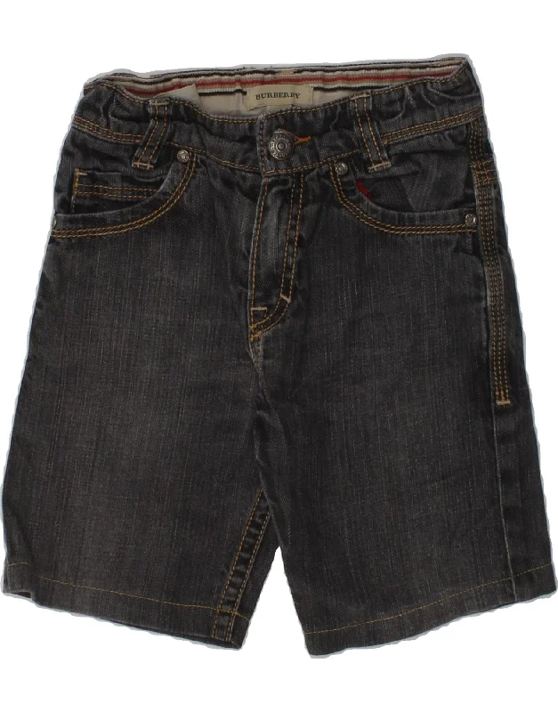 BURBERRY Boys Casual Shorts 4-5 Years W20  Grey