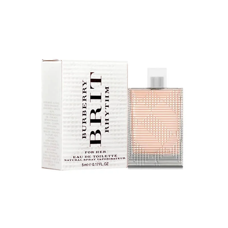 Burberry Brit Rhythm For Her Mini 5ml EDT (L) Splash