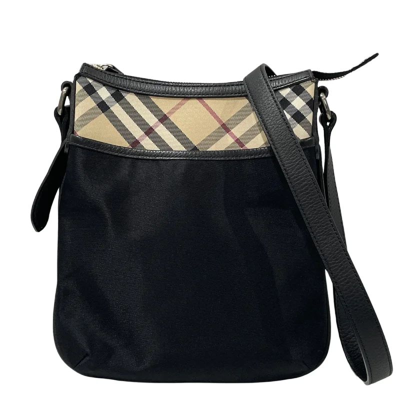 BURBERRY Burberry shoulder bag, partially checked pattern, crossbody, for men and women, 20475676