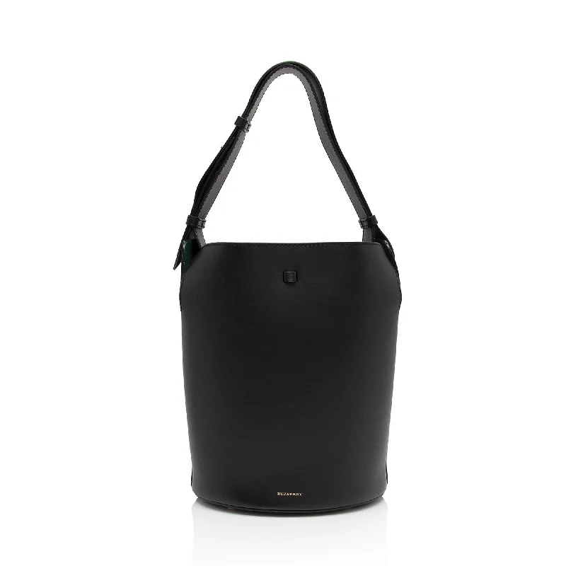 Burberry Calfskin Medium Bucket Bag (SHF-rLoMiD)