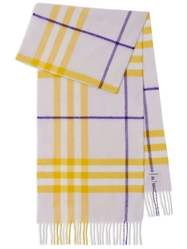 Burberry Check Cashmere Scarf