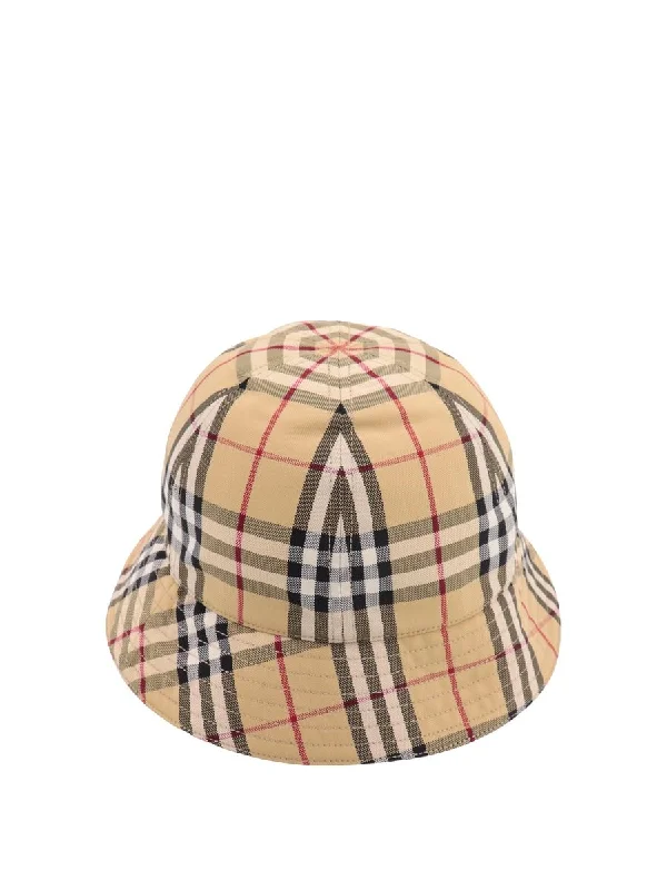 Burberry Check Motif Bucket Hat