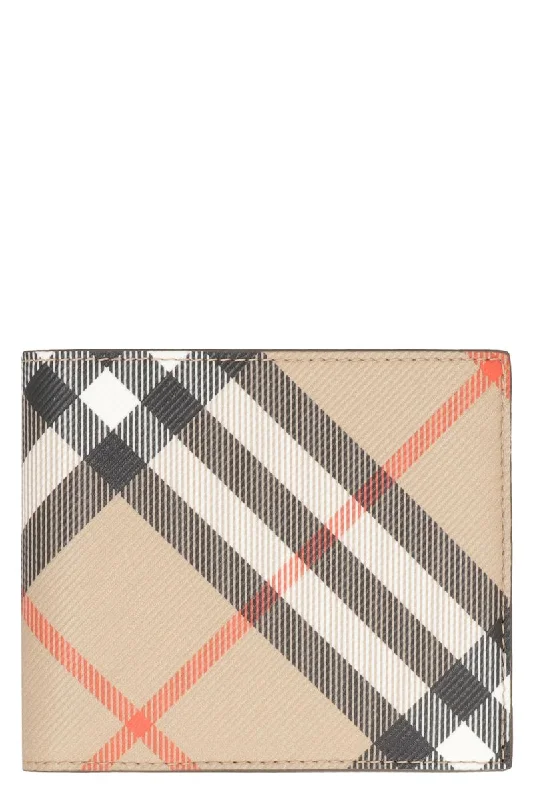 Burberry Check Print Wallet