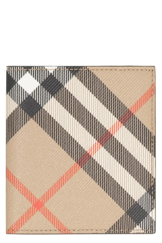 Burberry Check Print Wallet