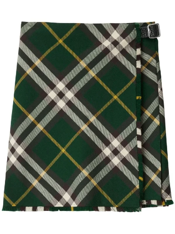 Burberry Check Skirt Clothing