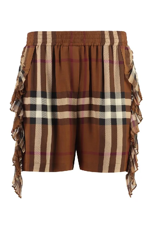 Burberry Checked Shorts