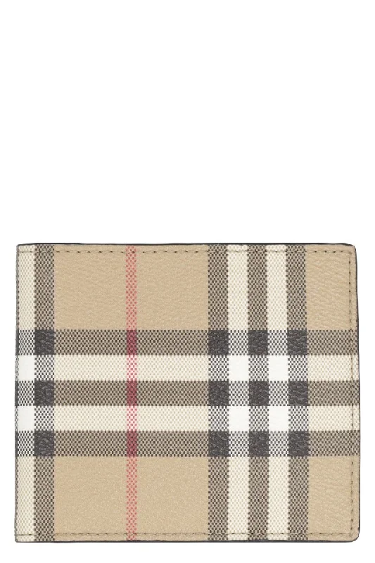 Burberry Coated Canvas Wallet