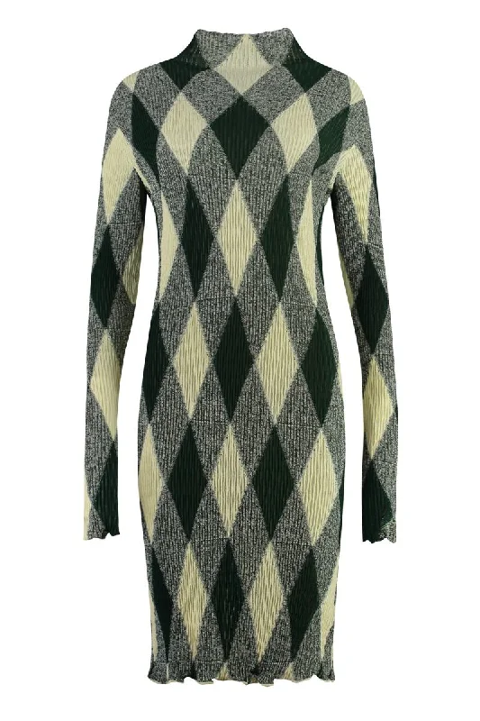 Burberry Cotton-Silk Blend Dress