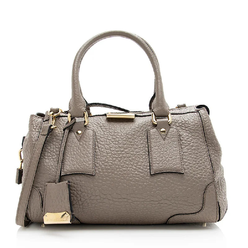 Burberry Leather Gladstone Small Satchel (SHF-19997)