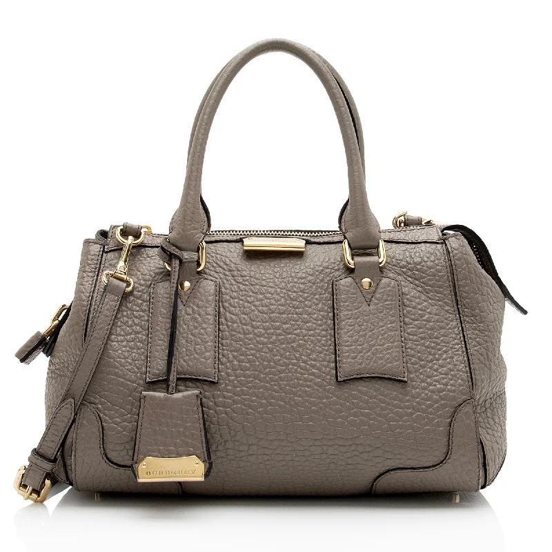 Burberry Leather Gladstone Small Satchel (SHF-c8AUkS)