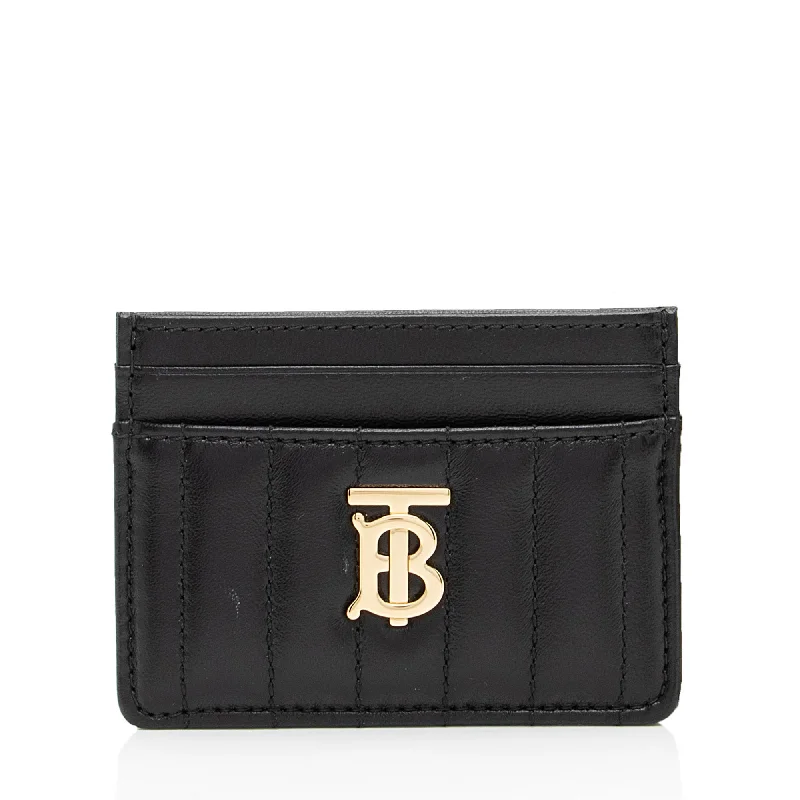 Burberry Leather TB Lola Card Case (SHF-R8TMSo)