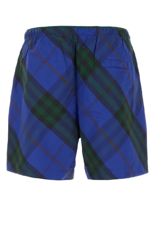 Burberry Man Printed Nylon Swimming Shorts