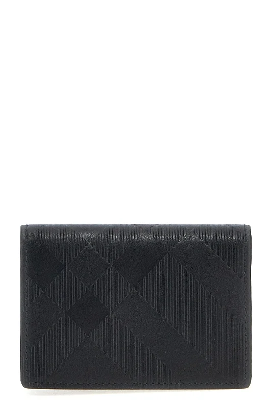 Burberry Men Check Card Holder