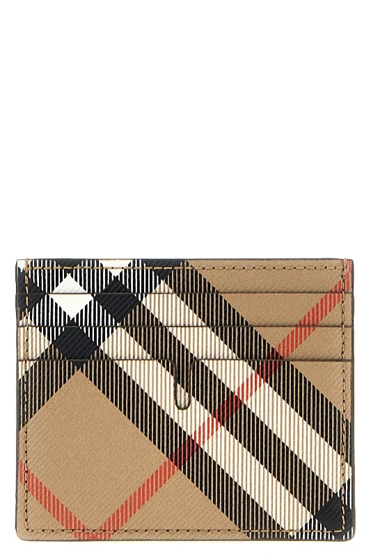 Burberry Men 'Tall Check' Card Holder