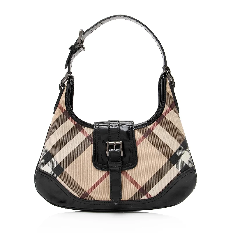 Burberry Nova Check Brooke Mini Hobo (SHF-23249)