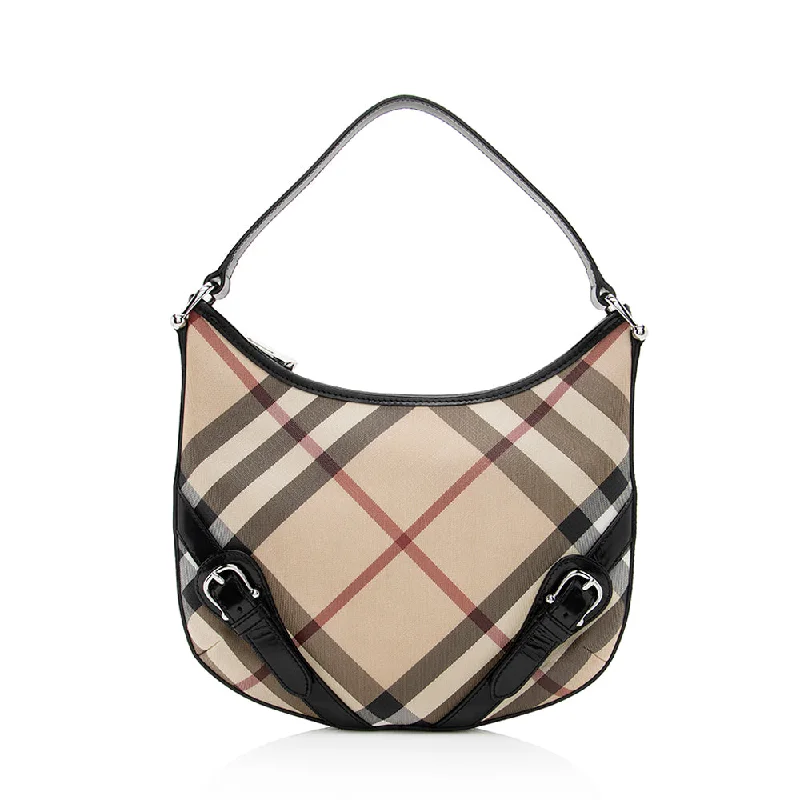 Burberry Nova Check Larkin Hobo (SHF-19068)