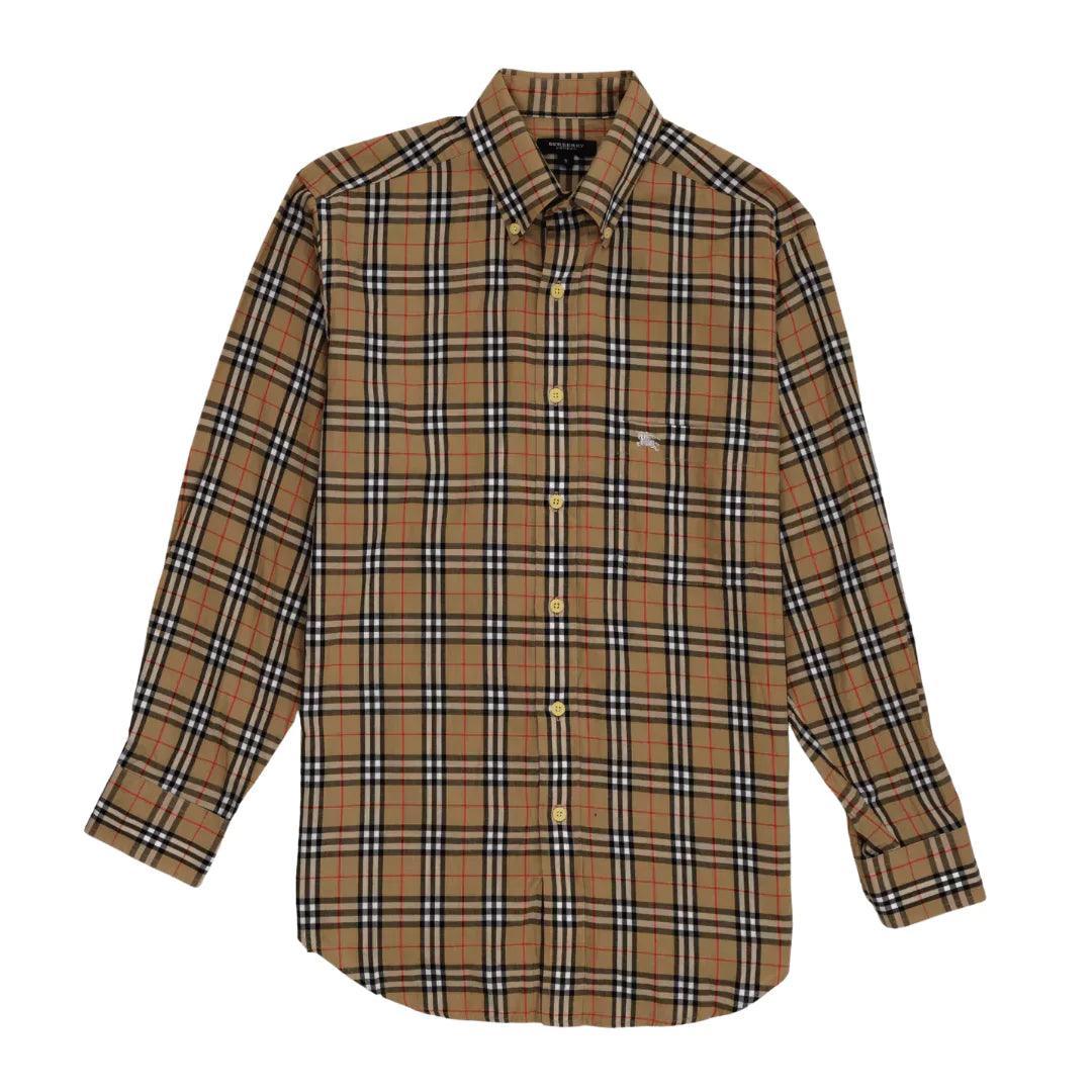 BURBERRY NOVA CHECK SHIRT  (S)