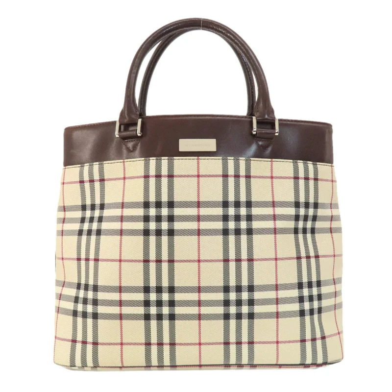 Burberry Nova Check Tote Bag for Women BURBERRY