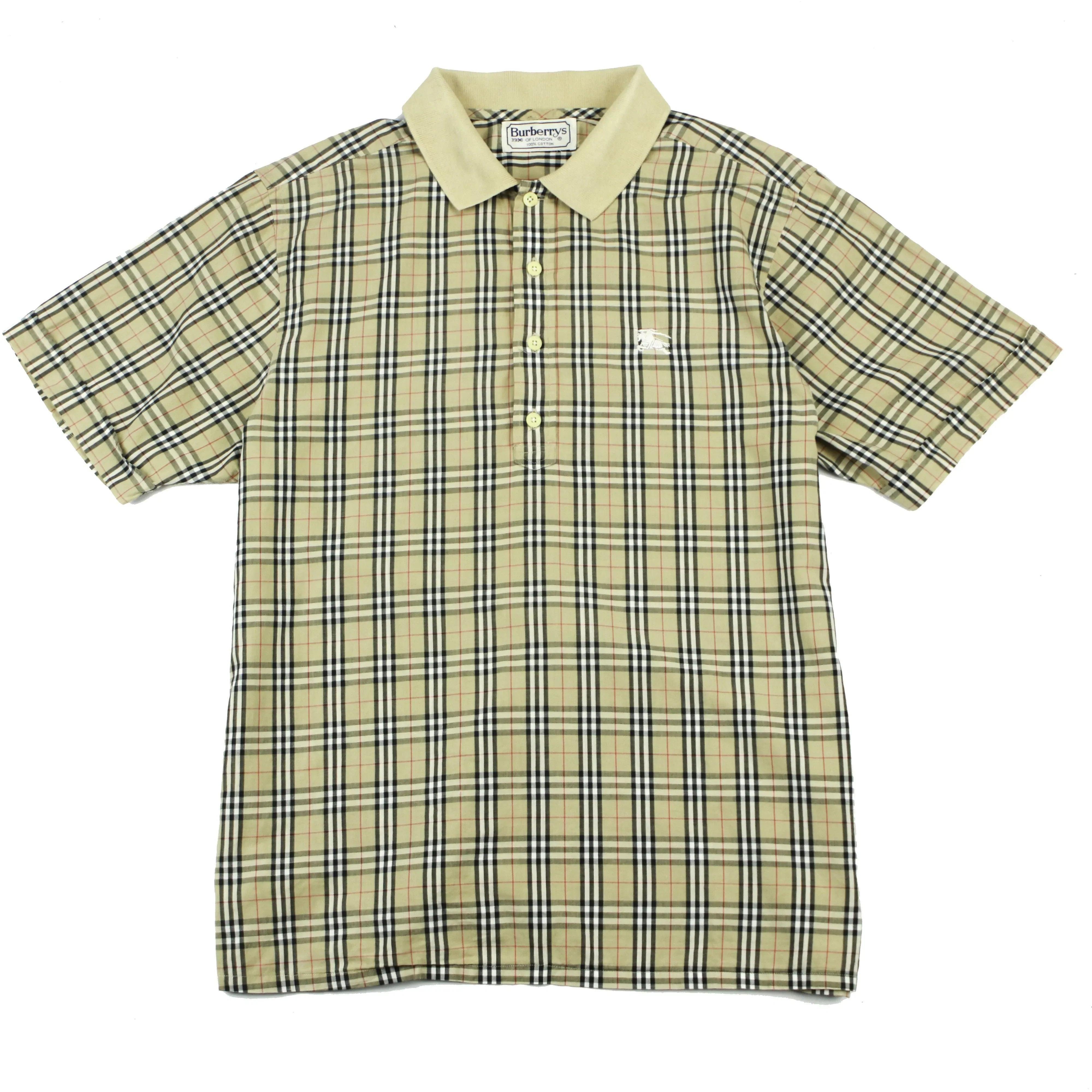 BURBERRY NOVA PULLOVER SHIRT  (M)