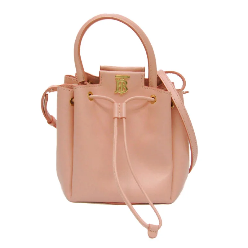 Burberry PEONY 8045043 Women's Leather Handbag,Shoulder Bag Light Pink