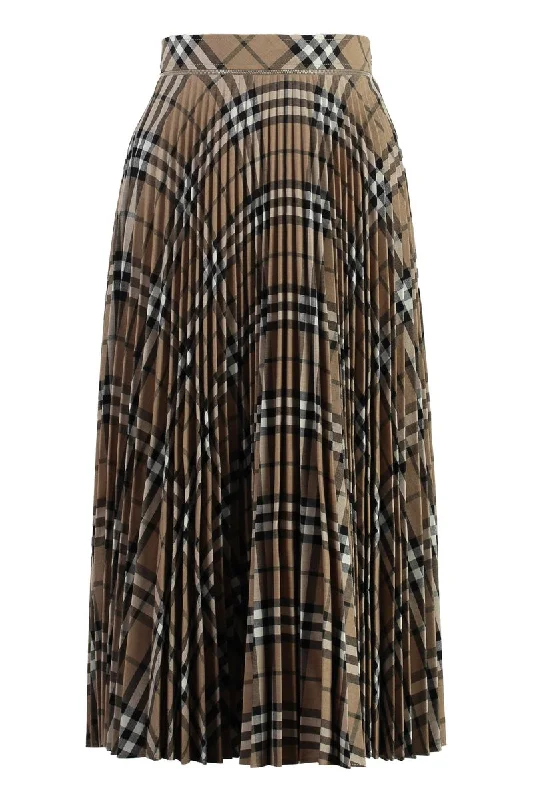 Burberry Pleated Skirt