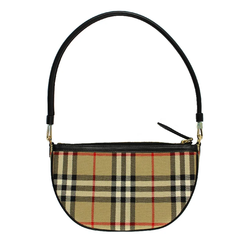 Burberry Pouch Olympia Archive Beige Check Shoulder Bag REDUCED - SALE