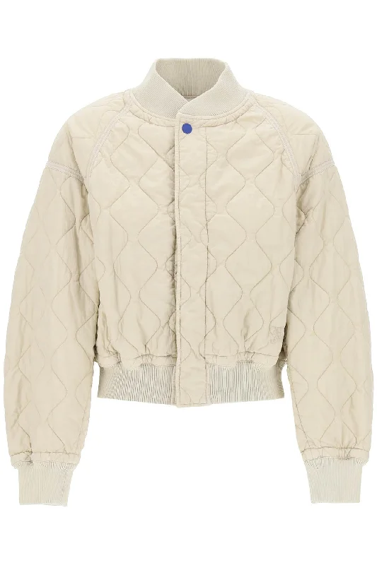 Burberry Quilted Bomber Jacket Women