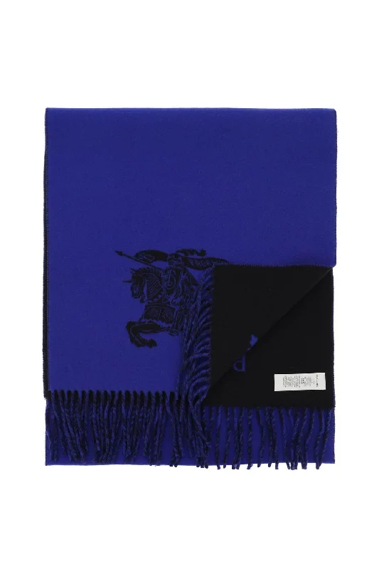 Burberry Reversible Cashmere Scarf With Ekd Men