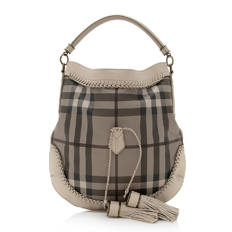 Burberry Smoke Check Parade Hobo (SHF-21617)