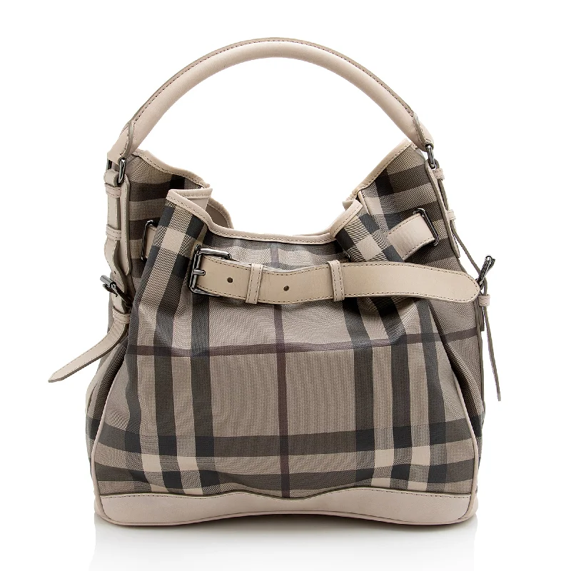 Burberry Smoke Check Walden Medium Hobo (SHF-22987)