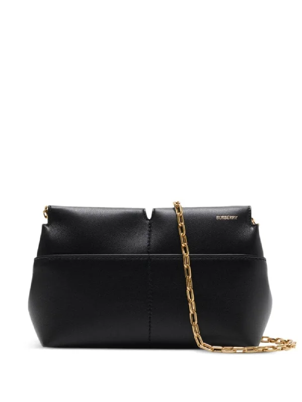 BURBERRY Mini Chain Clutch Handbag