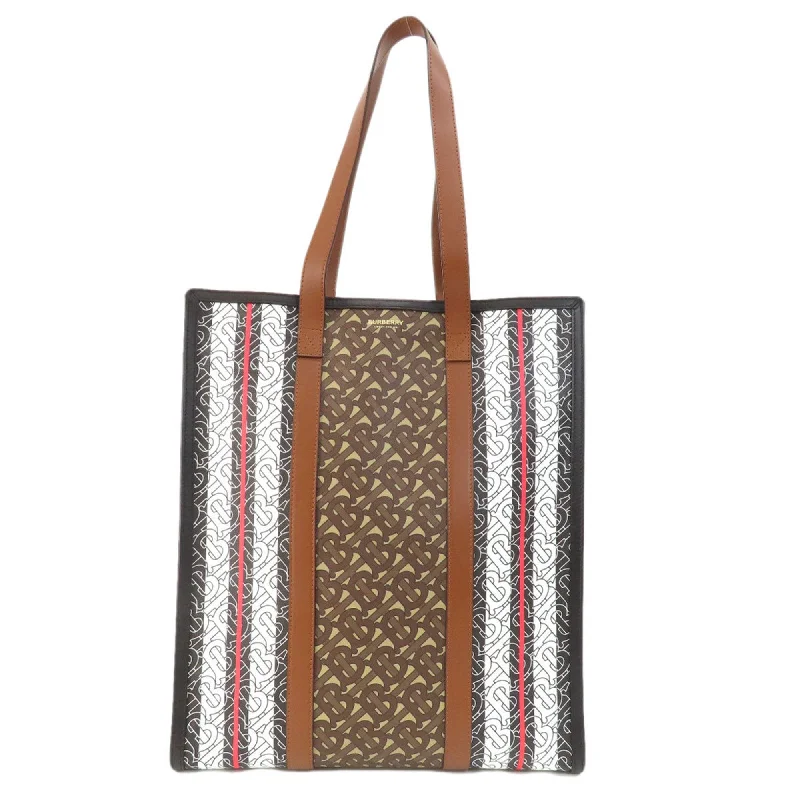 Burberry Striped Tote Bag for Men and Women