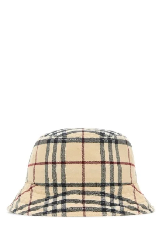 Burberry Unisex Embroidered Cotton Bucket Hat