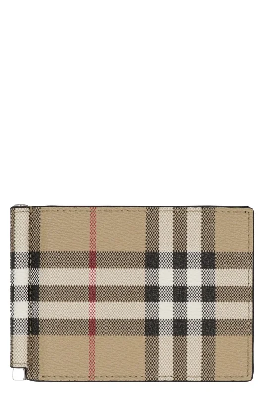 Burberry Vintage Check Print Wallet