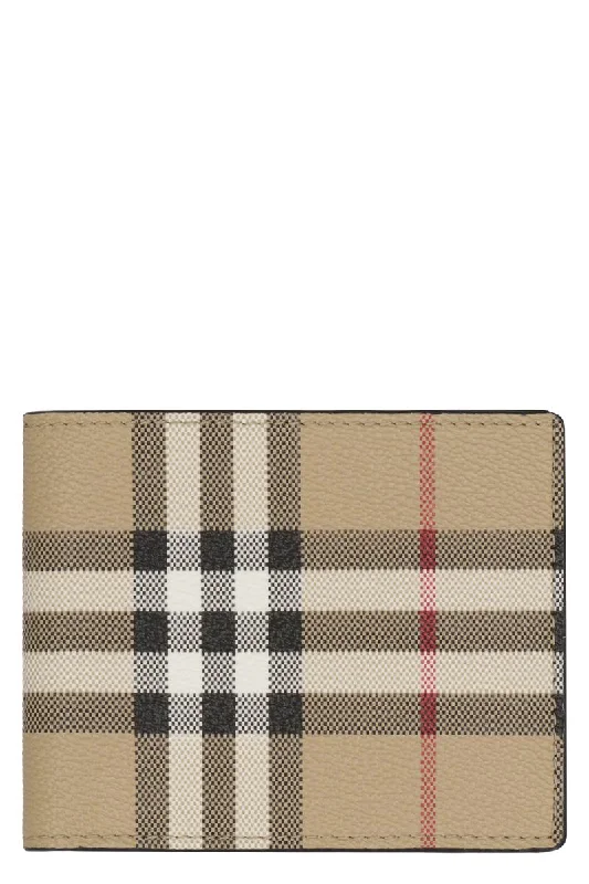 Burberry Vintage Check Print Wallet