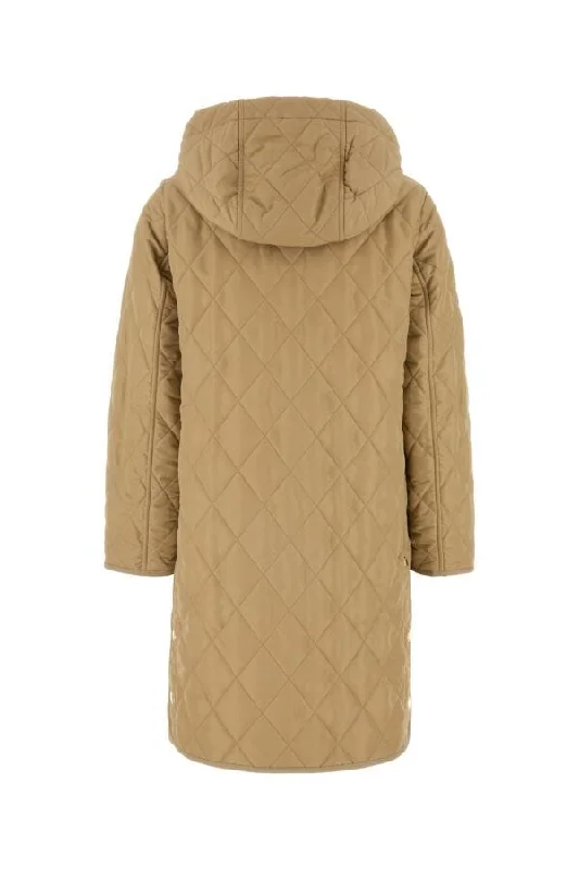 Burberry Woman Beige Nylon Padded Jacket