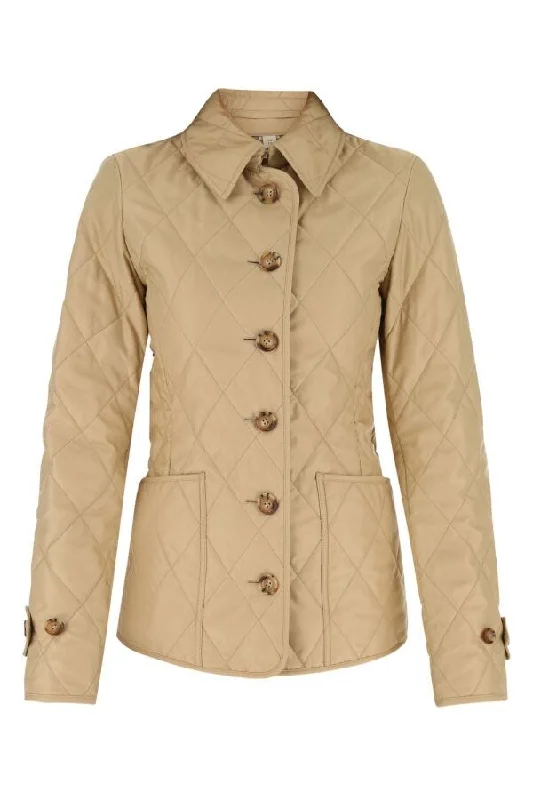 Burberry Woman Beige Polyester Jacket