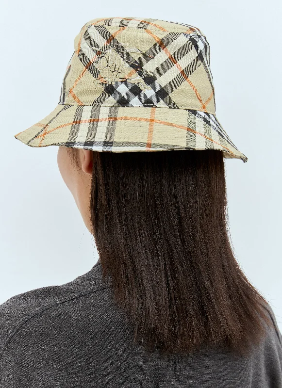 Burberry Women Check Bucket Hat