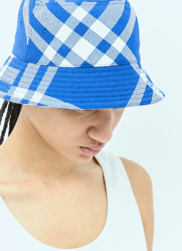 Burberry Women Check Bucket Hat