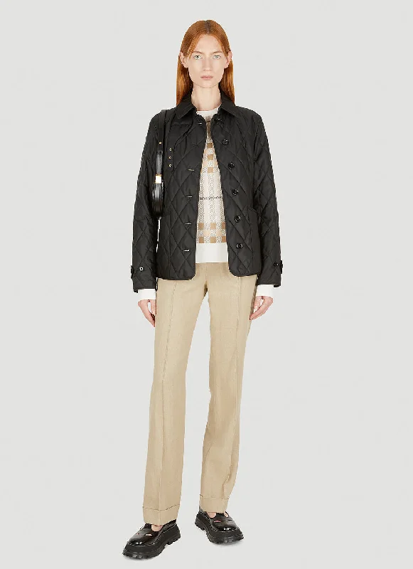 Burberry Women Fernleigh Quilted Jacket