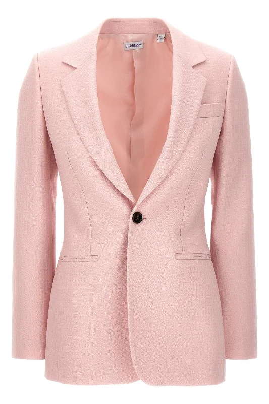 Burberry Women Single-Breasted Tailored Blazer